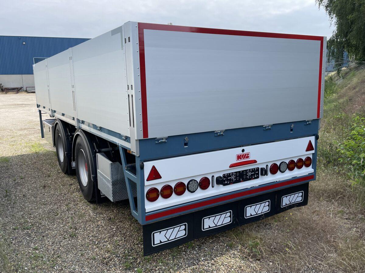 KWB 2-assige middenasaanhangwagen KWB 2-assige middenasaanhangwagen