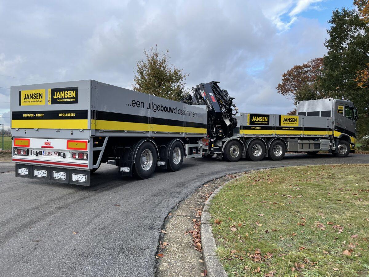 KWB 2-assige middenasaanhangwagen KWB 2-assige middenasaanhangwagen