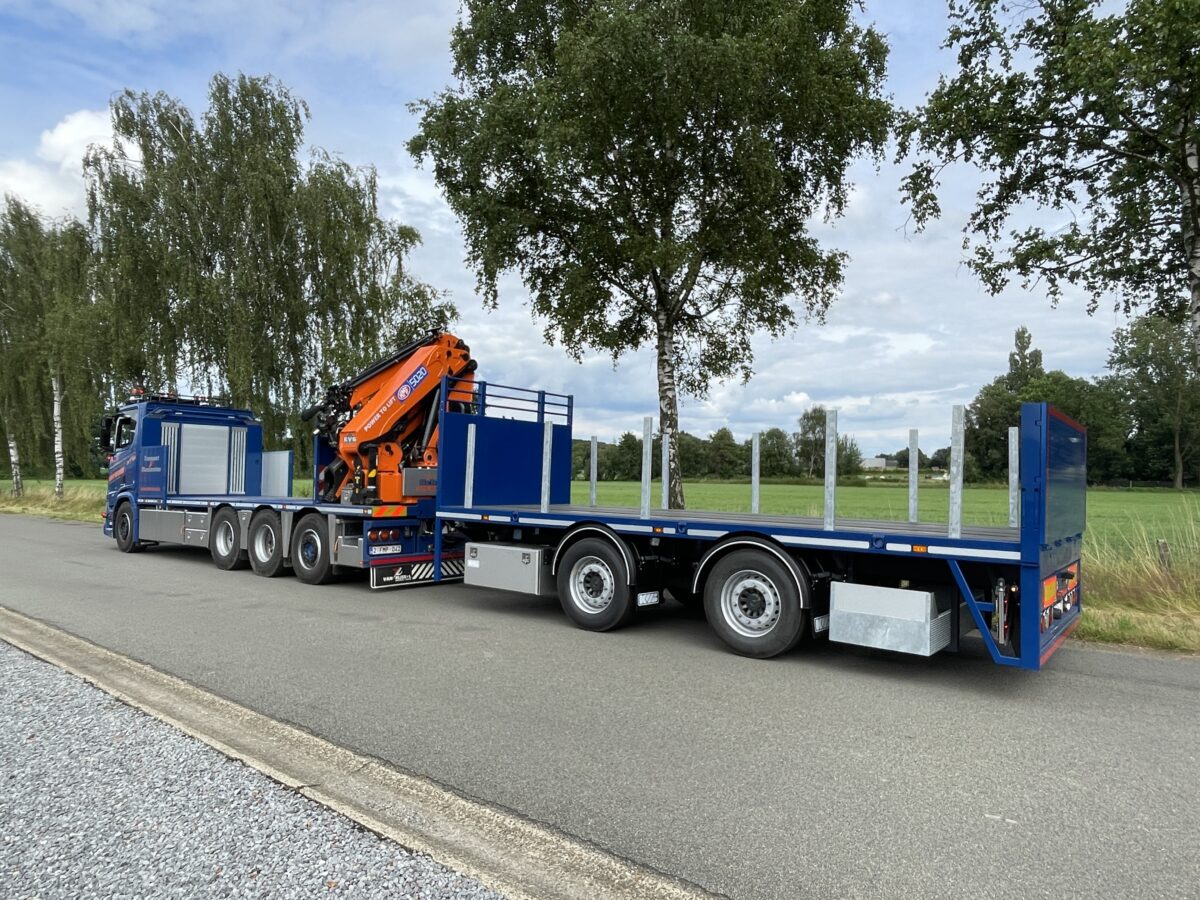 KWB 2-assige middenasaanhangwagen KWB 2-assige middenasaanhangwagen