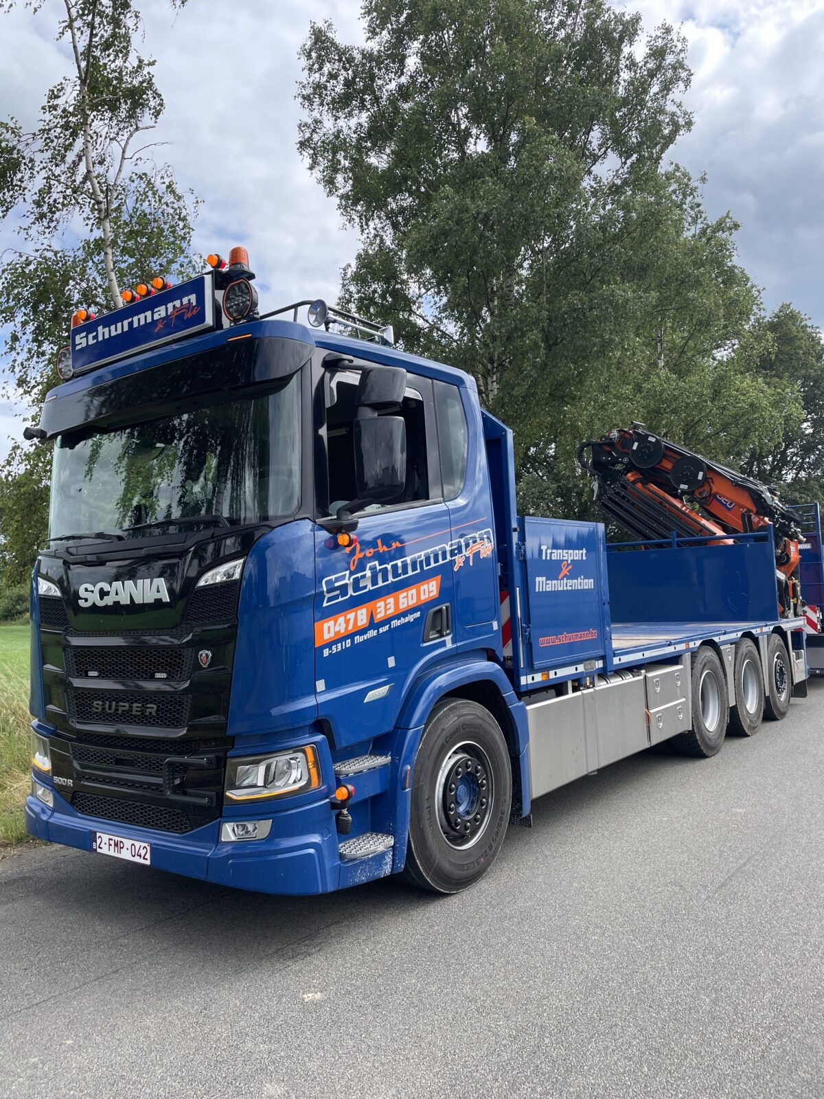 KWB 2-assige middenasaanhangwagen KWB 2-assige middenasaanhangwagen