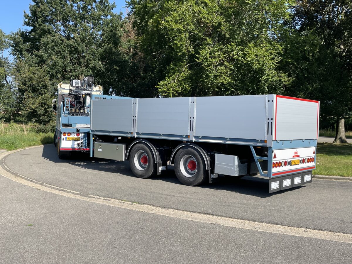 KWB 2-assige middenasaanhangwagen KWB 2-assige middenasaanhangwagen