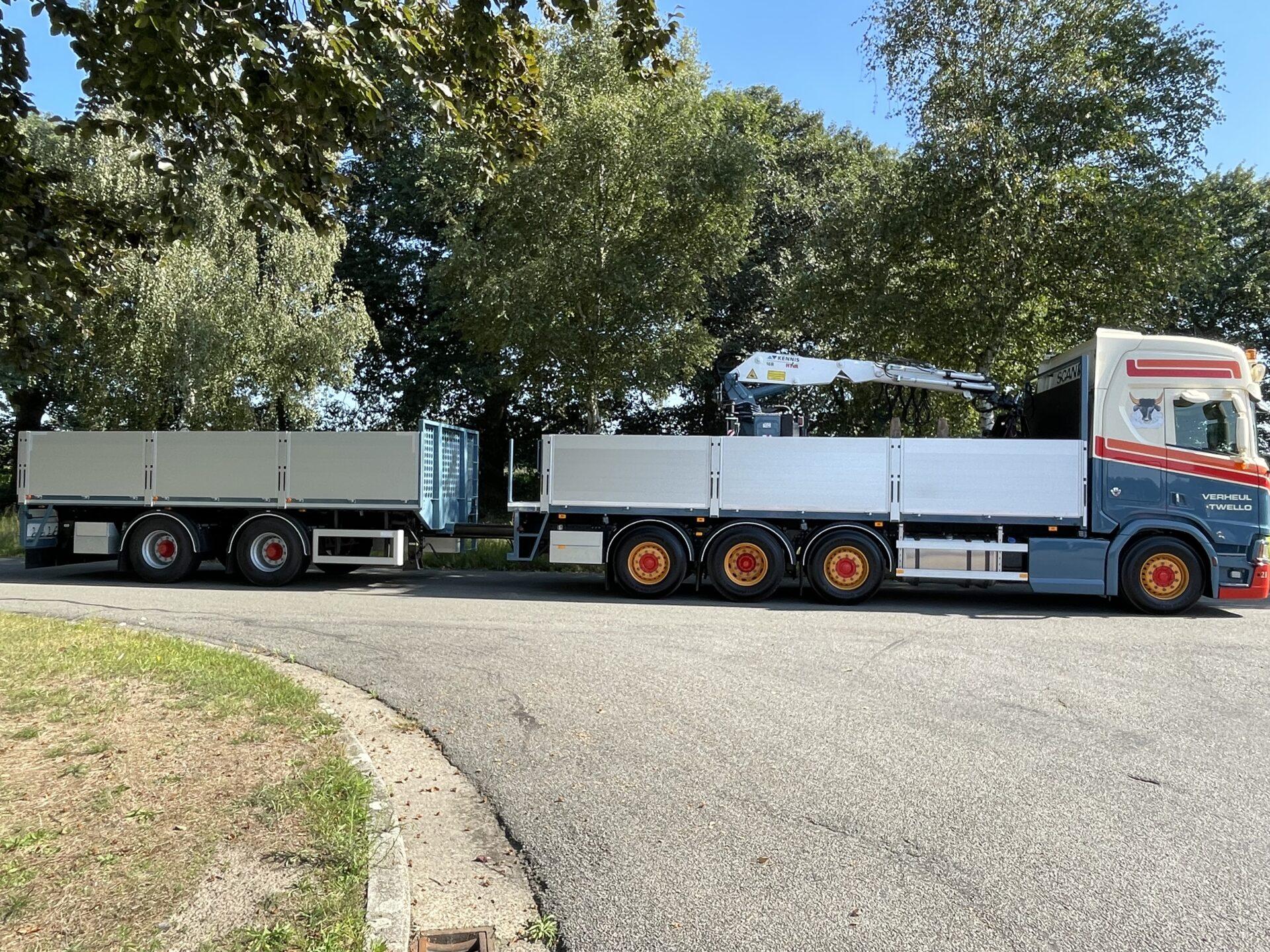 KWB 2-assige middenasaanhangwagen KWB 2-assige middenasaanhangwagen