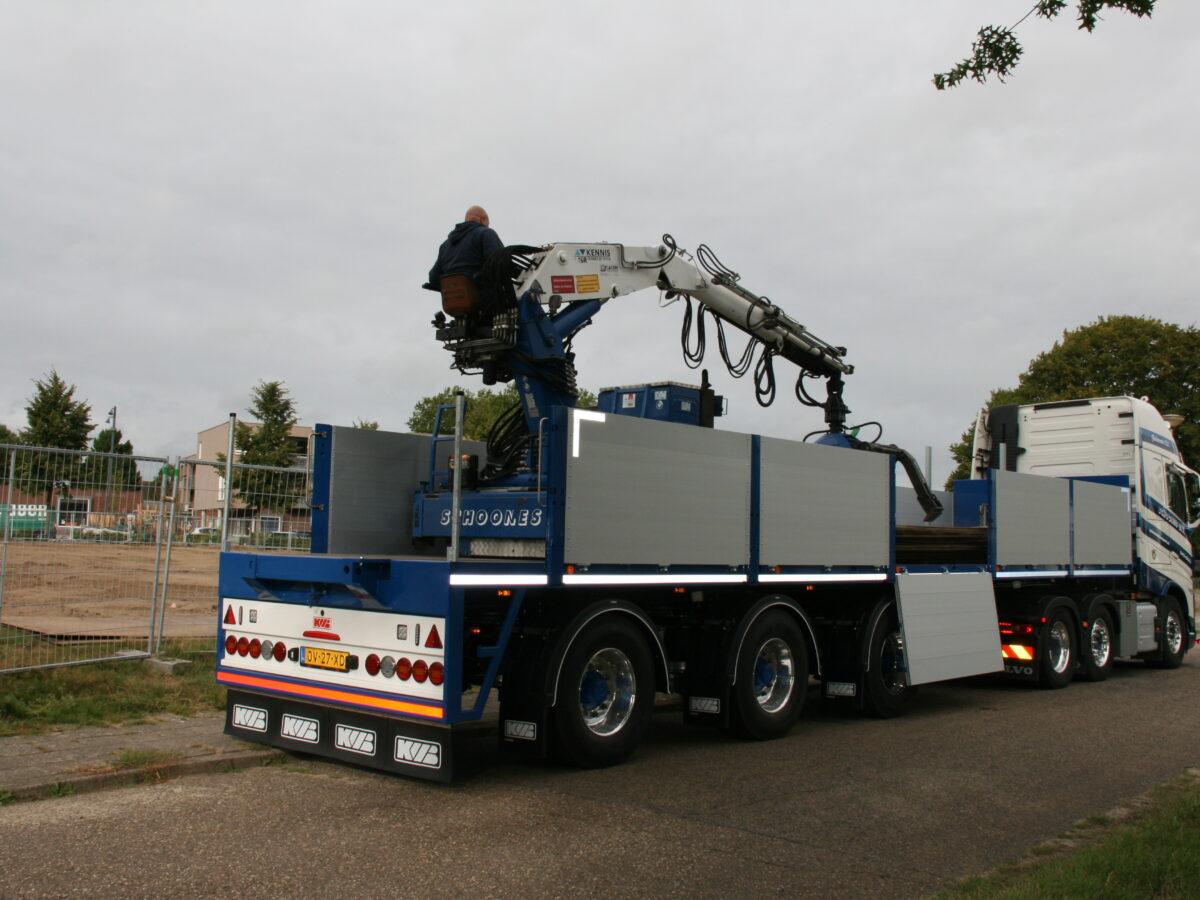 KWB Road plate trailers for mobile cranes