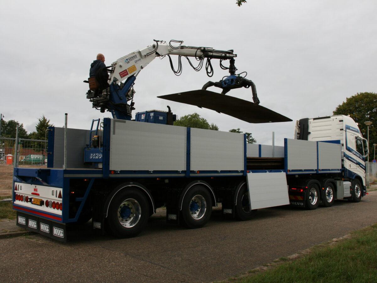KWB Road plate trailers for mobile cranes