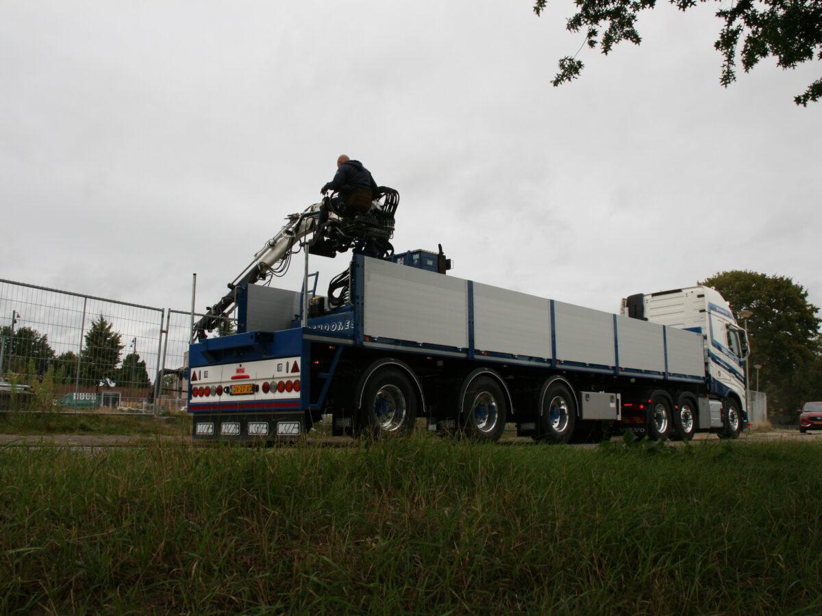 KWB Road plate trailers for mobile cranes