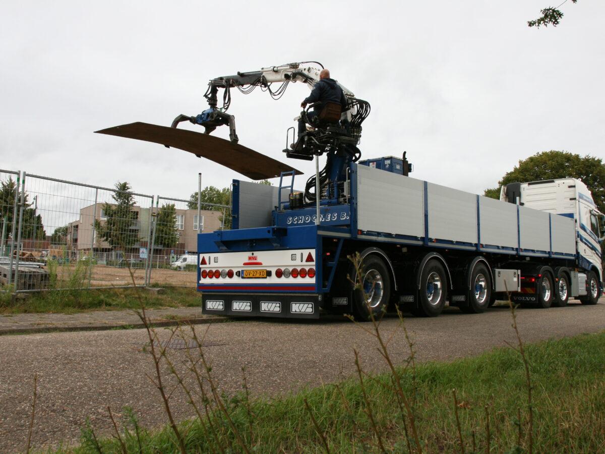KWB Road plate trailers for mobile cranes