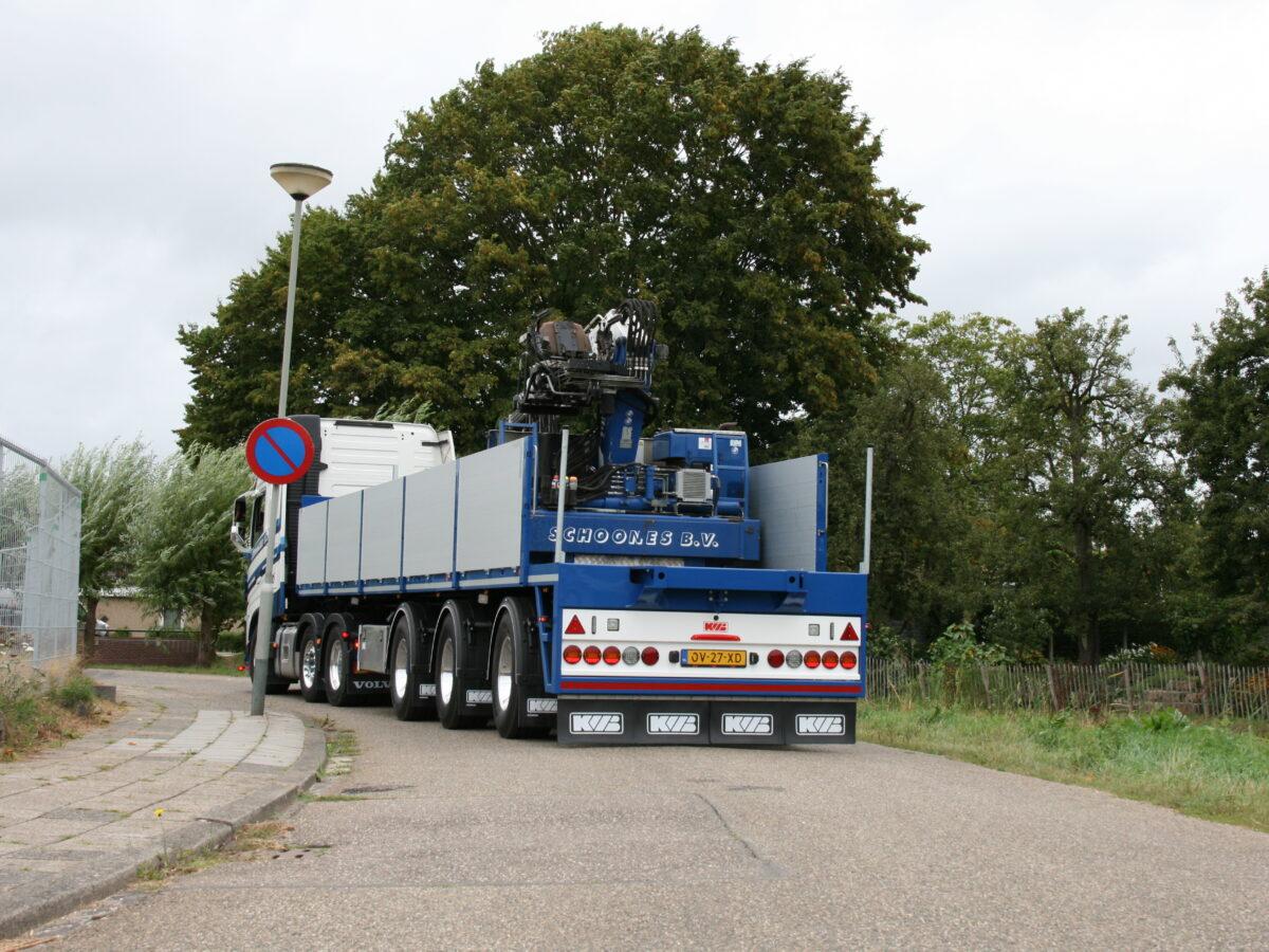 KWB Road plate trailers for mobile cranes
