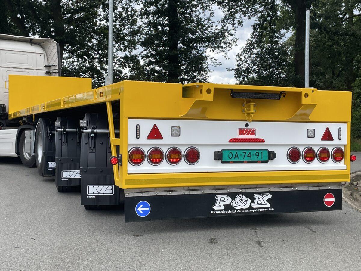 KWB Road plate trailers for mobile cranes