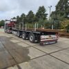 Semi-remorque KWB à 2 essieux pour grue fixe