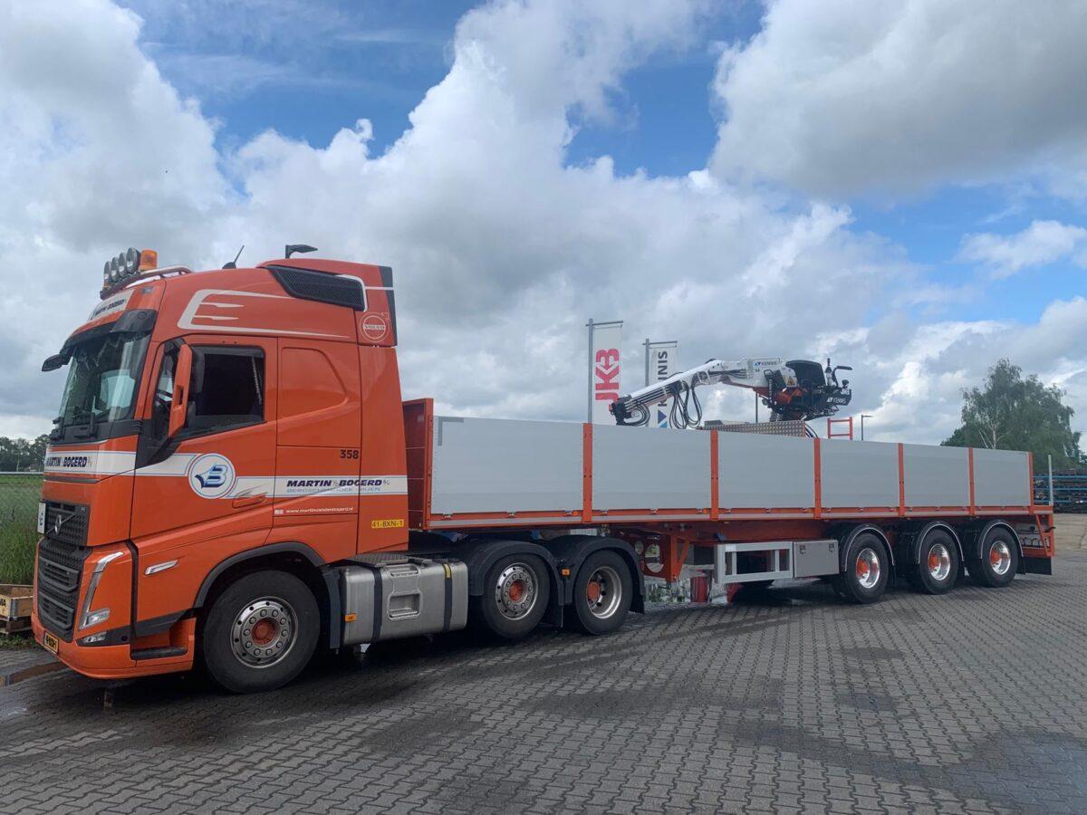 KWB Smart-line 3-axle semi-trailer